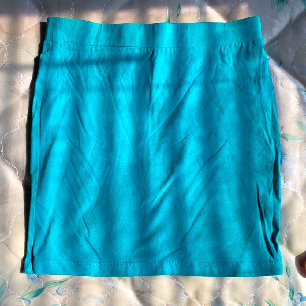 Forever 21 Teal Mini Skirt size M